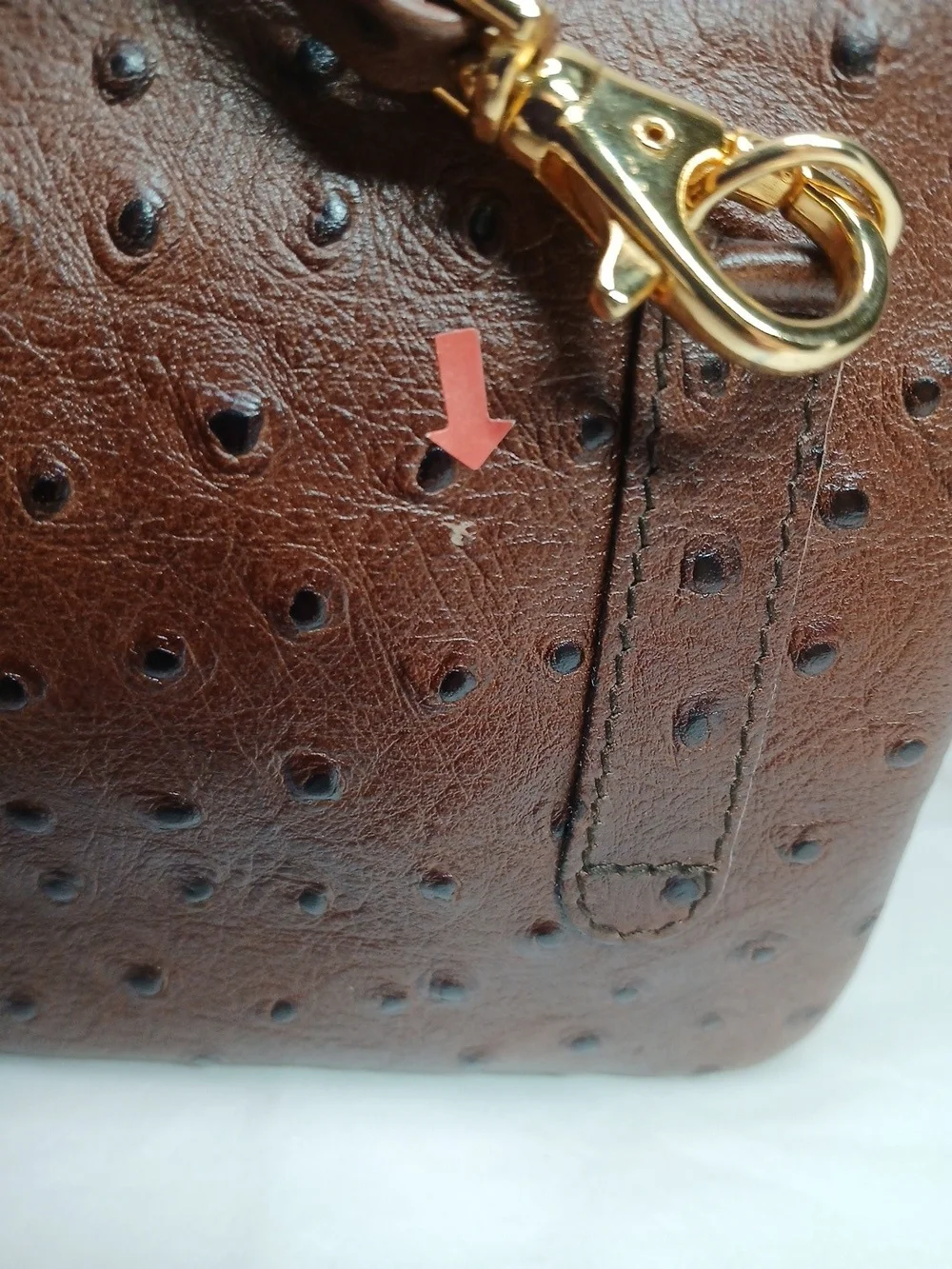 Bottega Fiorentina Petite Crossbody Handbag Clutch Brown Leather NWOT 6.5